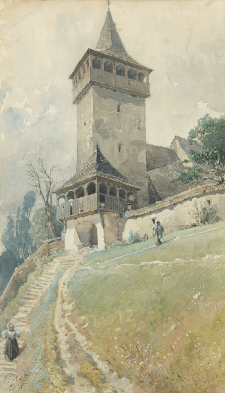 Church in Rimavska Bana, 1906.
