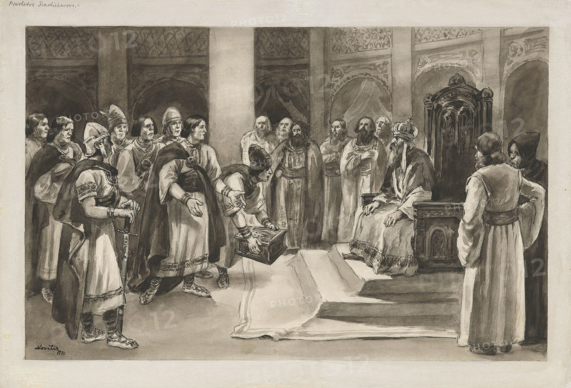Rastislav's message in Constantinople, 1934.