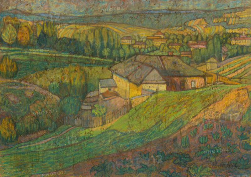 View of Kalvaria, 1910-1914.