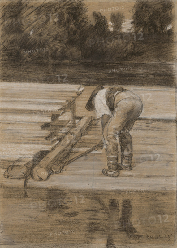 Raftsman, 1900-1905.