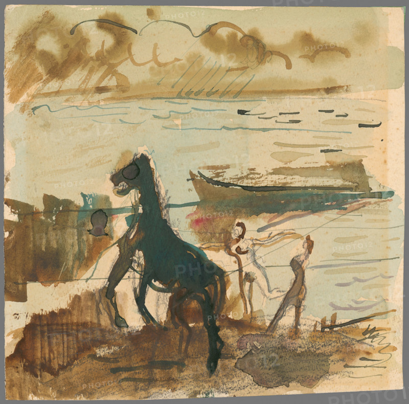 At the water, 1940-1949.