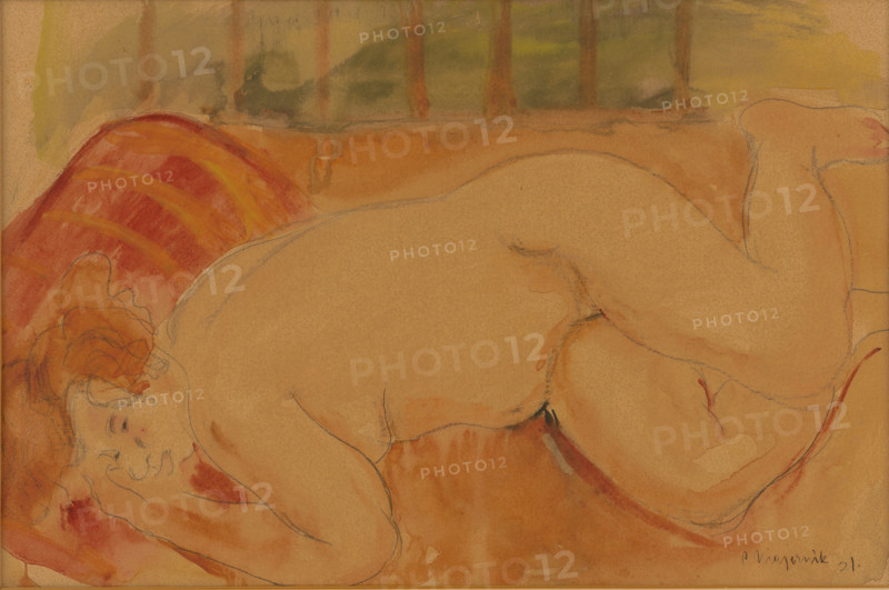 A reclining nude, 1931.