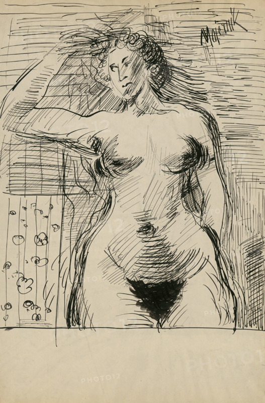 Female nude, 1930-1939.