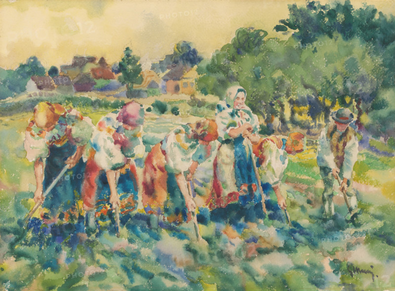 Hoers, around 1920.