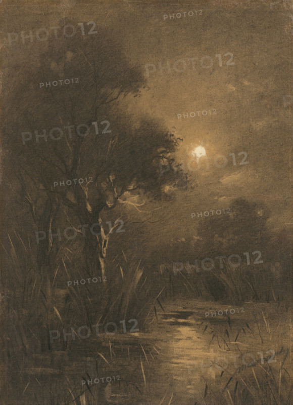 Evening landscape, 1892.