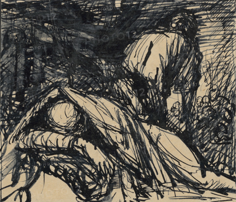Wounded - Night, 1940-1944.