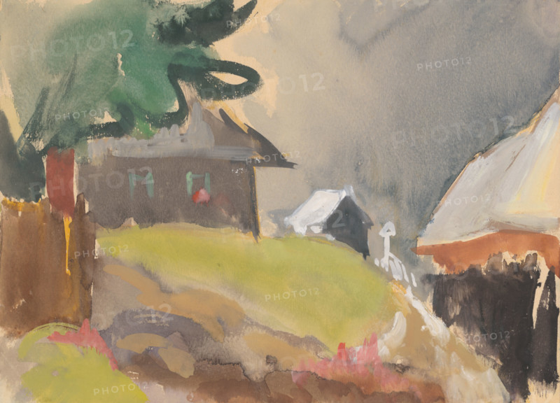 Village cottages, 1940/1944.