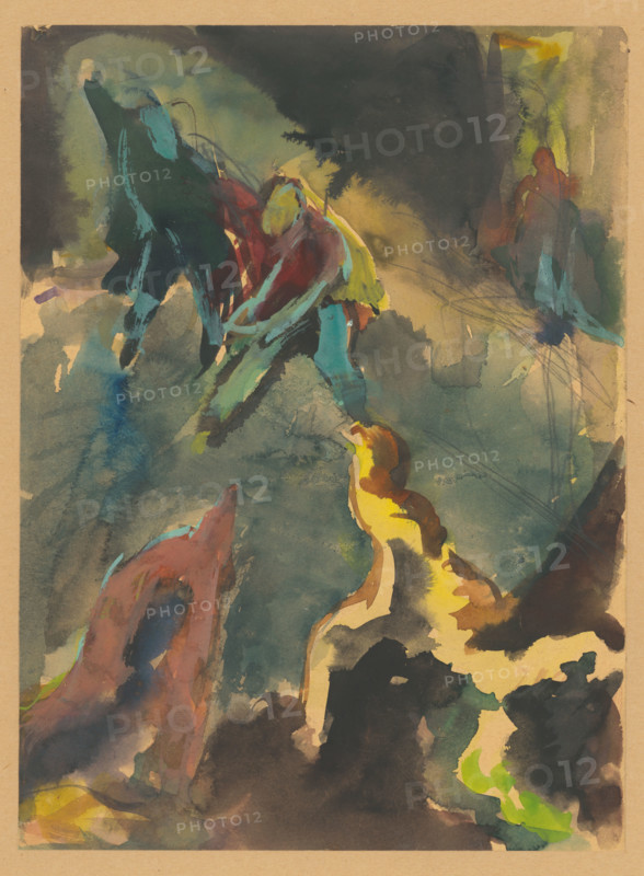 Figural composition (fight), 1940/1944.