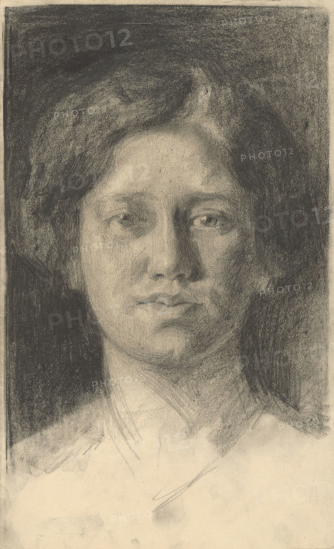 Head of a woman, 1911-1912.