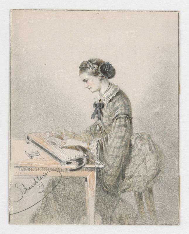 Doing Manual Work, 1859.