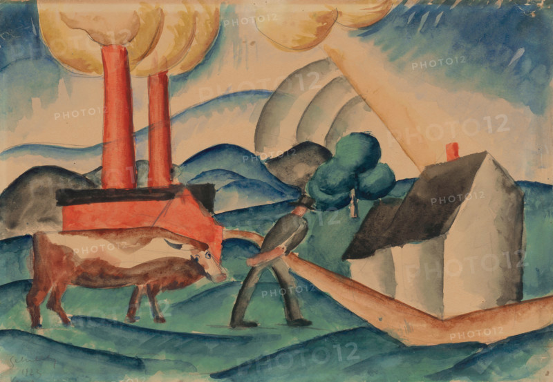 From pasture, 1922.