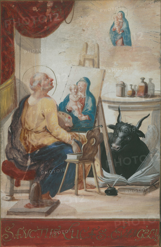 St. Luke Painting the Madonna, 1700-1730.