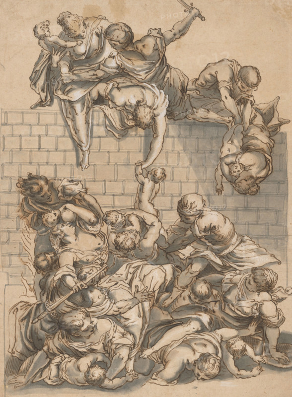 Massacre of the innocents, 2nd half 16th century.