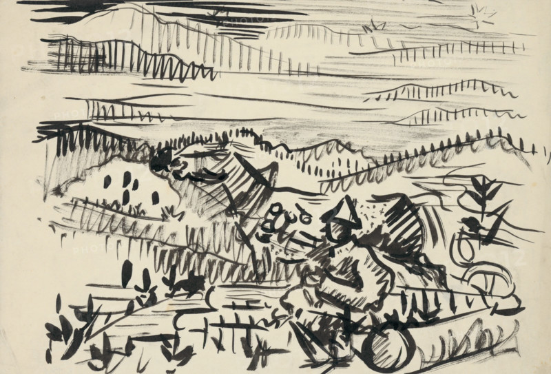 On the ridge, 1930s.