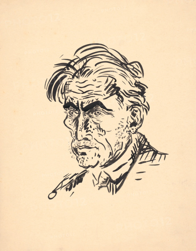 Male portrait II., 1940s.