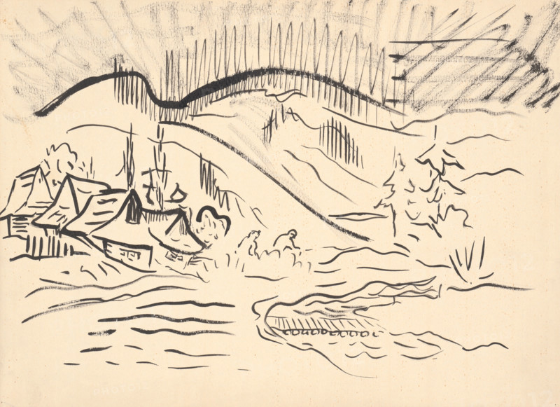 Orava village, 1930s.