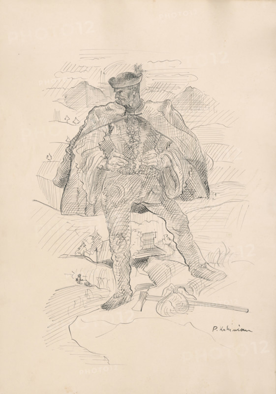 Figural motif, 1940-1944.