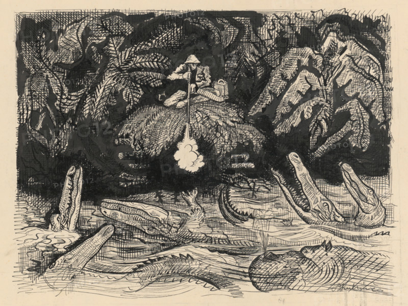 Stories in the wilderness - 6, 1939-1940.   Additional Info: Illustrations for the book - Ludo Ondrejov. Adventures in the Wilderness. Bratislava; Martin: Jan Horacek, 1940.