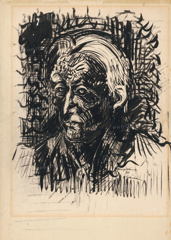 Self-portrait, 1941.