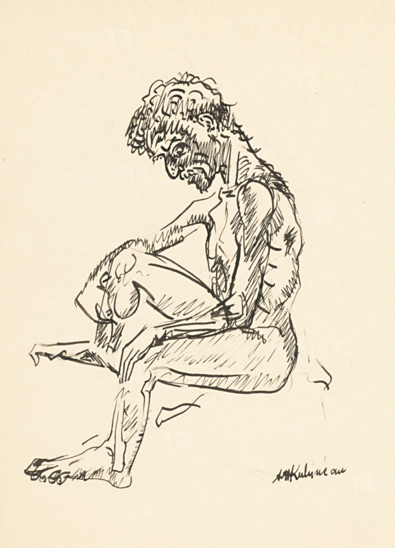Male figure, c1940.