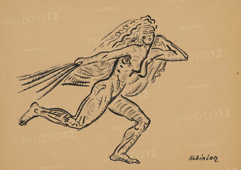 Female figure (Wind), c1935.