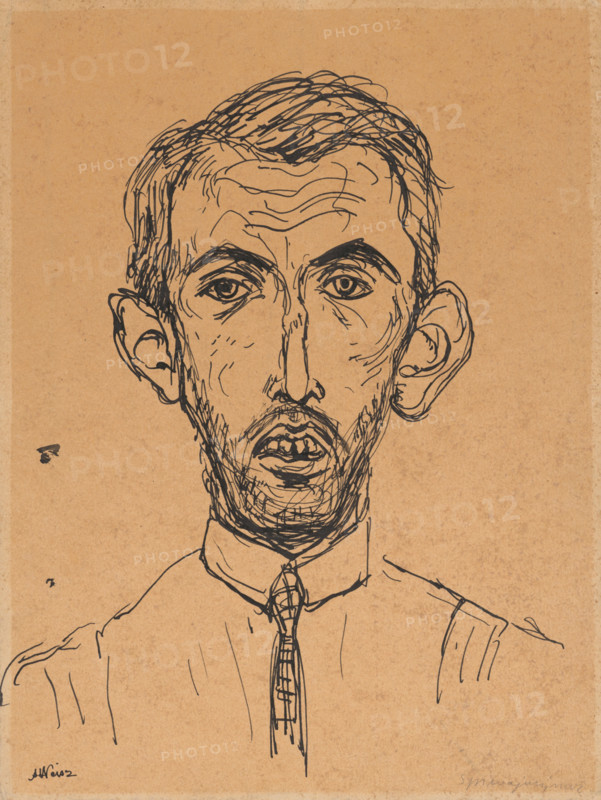 Singing Man (Self-Portrait), 1920-1929.