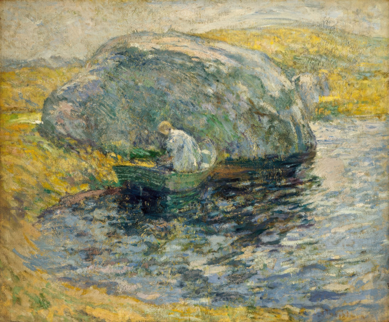 A Summer Day, about 1900. Creator: John Henry Twachtman.