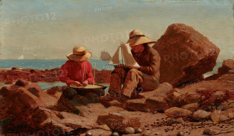 The Boat Builders, 1873. Creator: Winslow Homer.