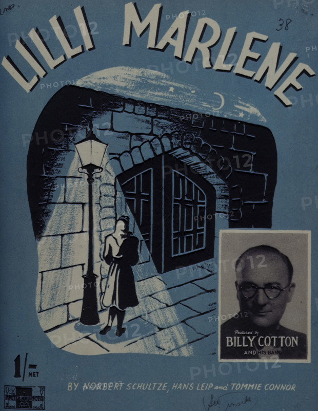 Cover to "Lilli Marlene" sheet music, c1930s. Creator: Unknown.