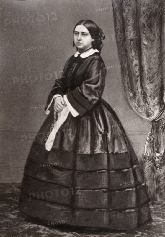 Portrait of Queen Victoria, 1851. Creator: Unknown.