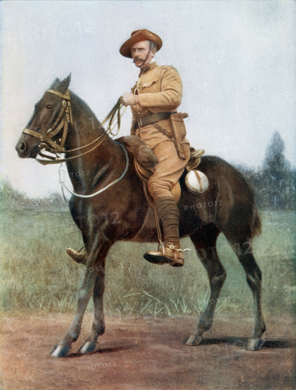 Portrait of Lieutenant-Colonel EC Bethune, 1900. Creator: Earl de la Warr.