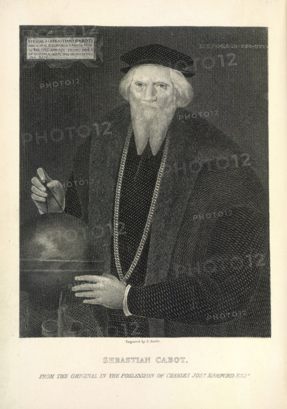 Sebastian Cabot in old age, c1474, (1869). Creator: Samuel Rawle.