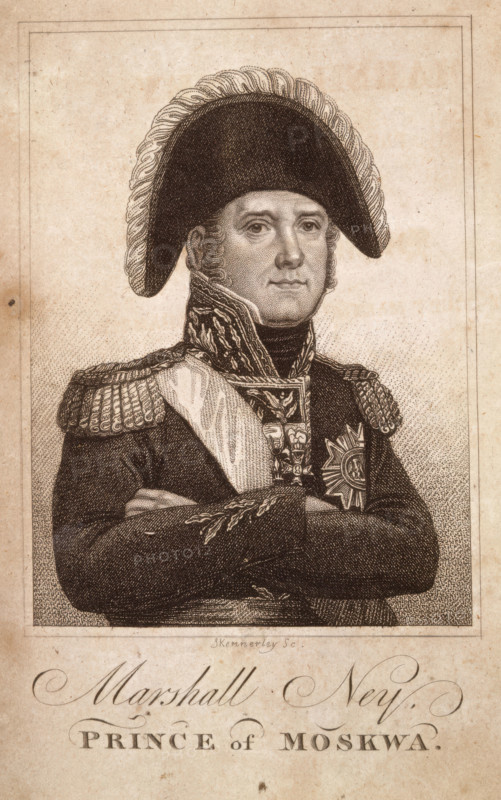 Marshall Ney, Prince of Moskwa, c1800, (1816).  Creator: J. Kennerly.