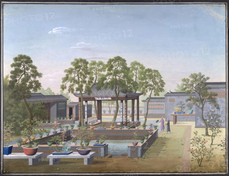 Chinese garden, 1800-1805.  Creator: Unknown.