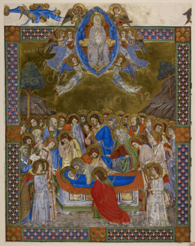 Dormition of the Virgin, c1400-1425.  Creator: Unknown.