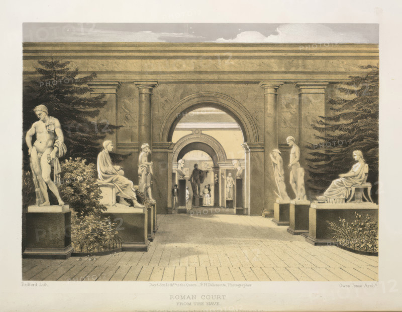 Roman Court, 1854.  Creator: Day & Son.
