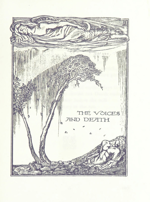 The Voices and Death, 1911.  Creator: Unknown.