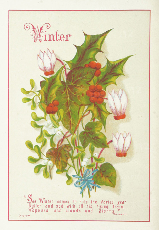 Winter, 1886. Creator: Unknown.