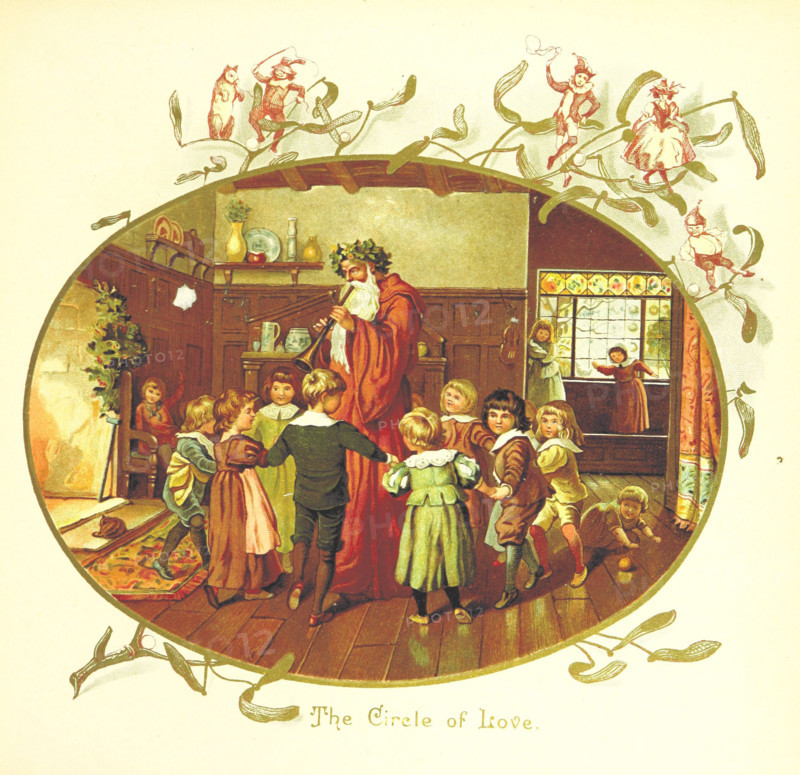 The Circle of Love, 1894. Creator: Eliza F. Manning.