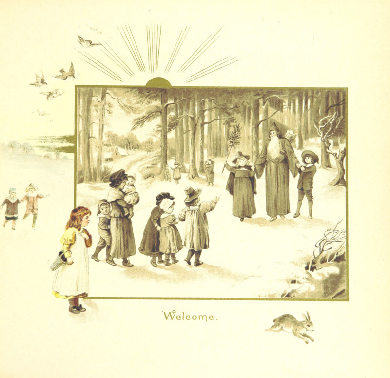 Welcome, 1894. Creator: Eliza F. Manning.