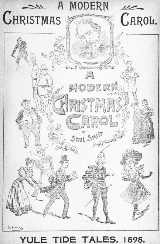 A Modern Christmas Carol, 1898. Creators: Tristram Coutts, G. Darre.