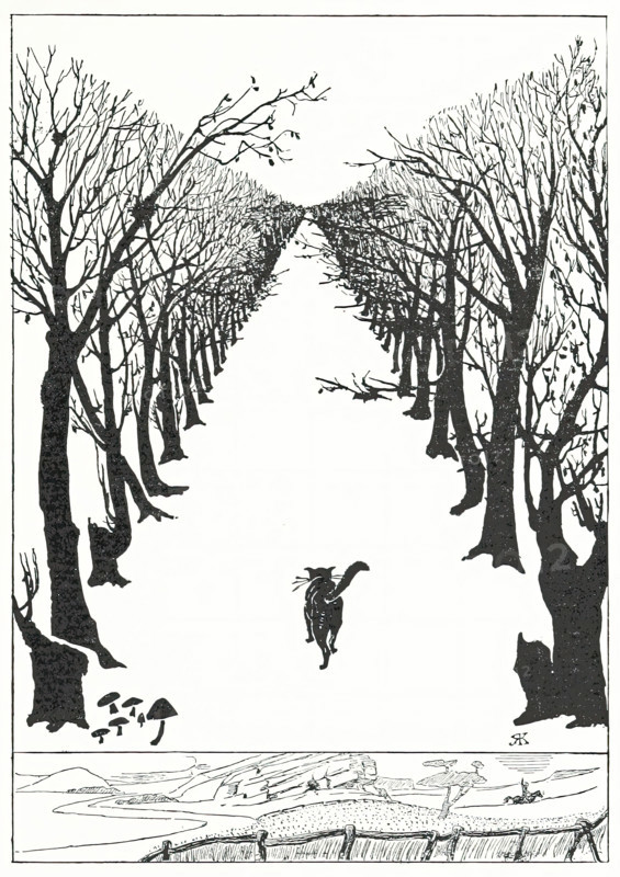 The Cat that Walked by Himself, 1897.  Creator: Rudyard Kipling.
