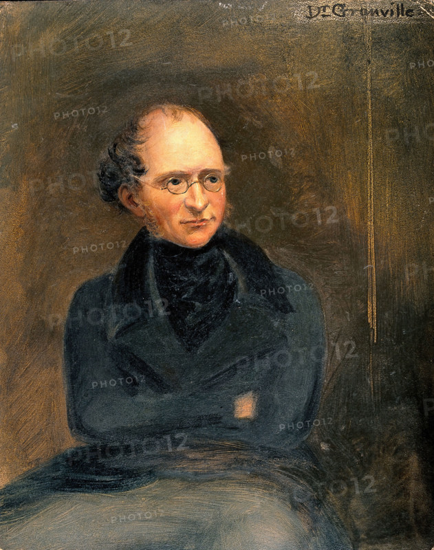 Augustus Bozzi Granville (1783-1872), physician, accoucheur, hydropath and writer. Creator: Alexander Craig.