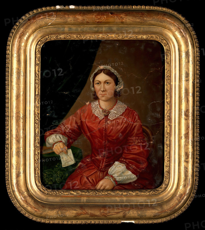Florence Nightingale (?). Creator: Unknown.