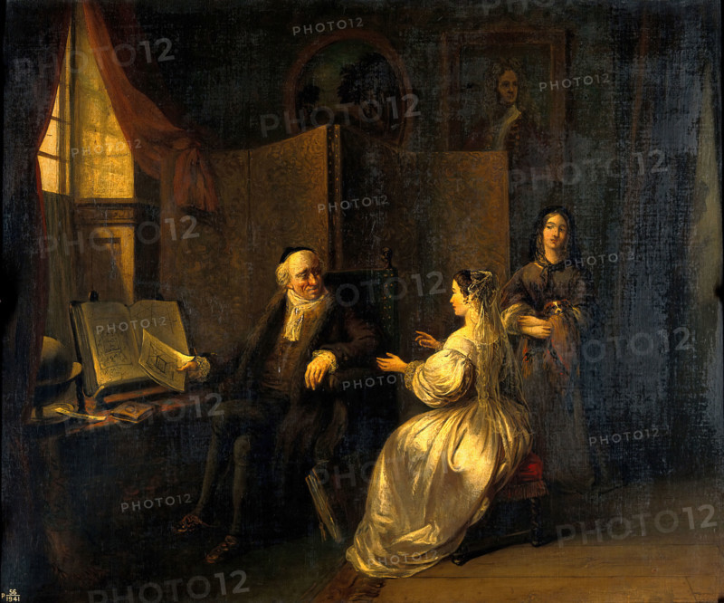 A fortune-teller. Creator: John Cawse.