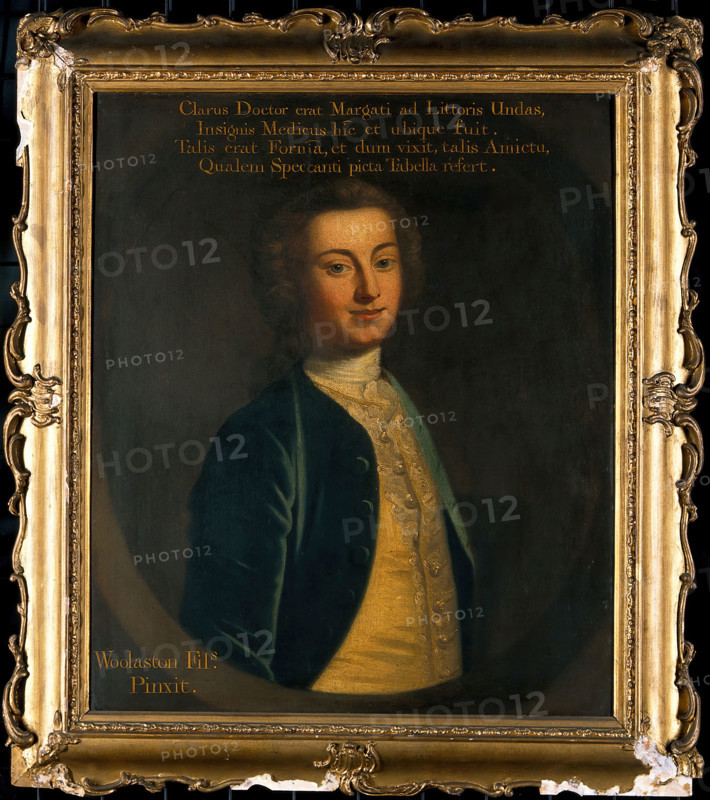 A physician of Margate, Kent. Creator: John Wollaston.