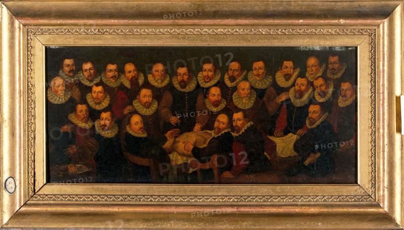 The anatomy of Dr Sebastiaen Egbertsz. 1603 Creator: After Aert Pietersz.
