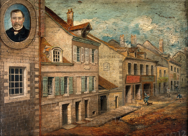 The birthplace of Louis Pasteur. Creator: Unknown.