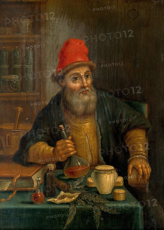 An apothecary. Creator: Unknown.