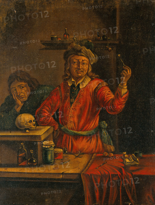 A surgeon who has extracted a tooth, c1680s. Creator: Teniers, David, 1610-1690 (After).